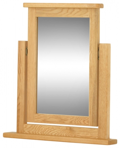 Brompton Oak Swing Mirror