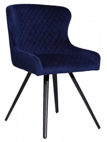 Brimstone Dining Chair - Blue Velvet