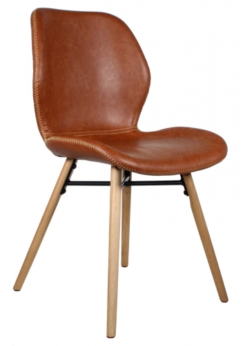Stockholm Dining Chair - Brown