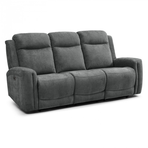 Lazio Fabric Recliner 3 seater