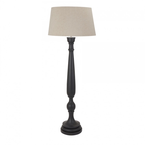 Delaney Grey Droplet Floor Lamp