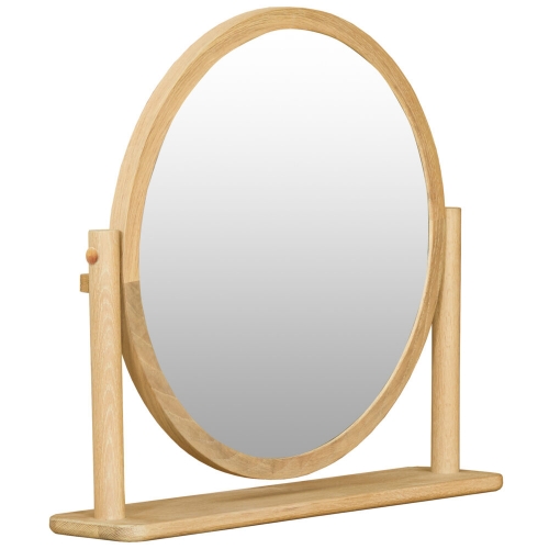 Oslo Light Oak Mirror