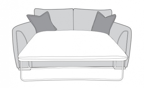 Leyburn Fabric 2 Seat Sofa Bed