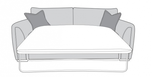 Leyburn Fabric 3 Seat Sofa Bed