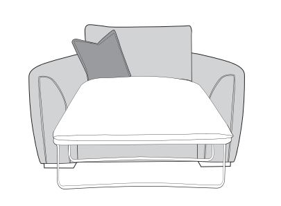 Leyburn Fabric Sofa Bed Chair