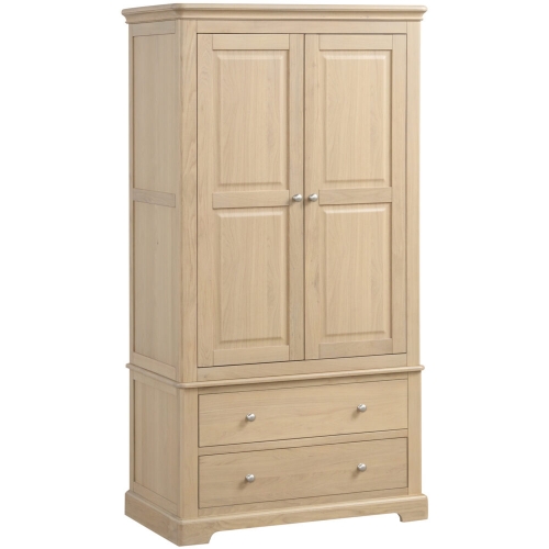 Middleton Oak 2 Drawer Robe