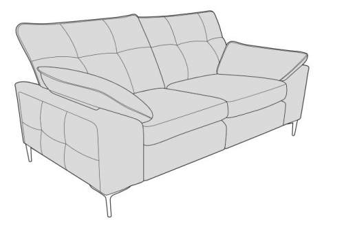 Richmond Fabric 3 Seat Sofa